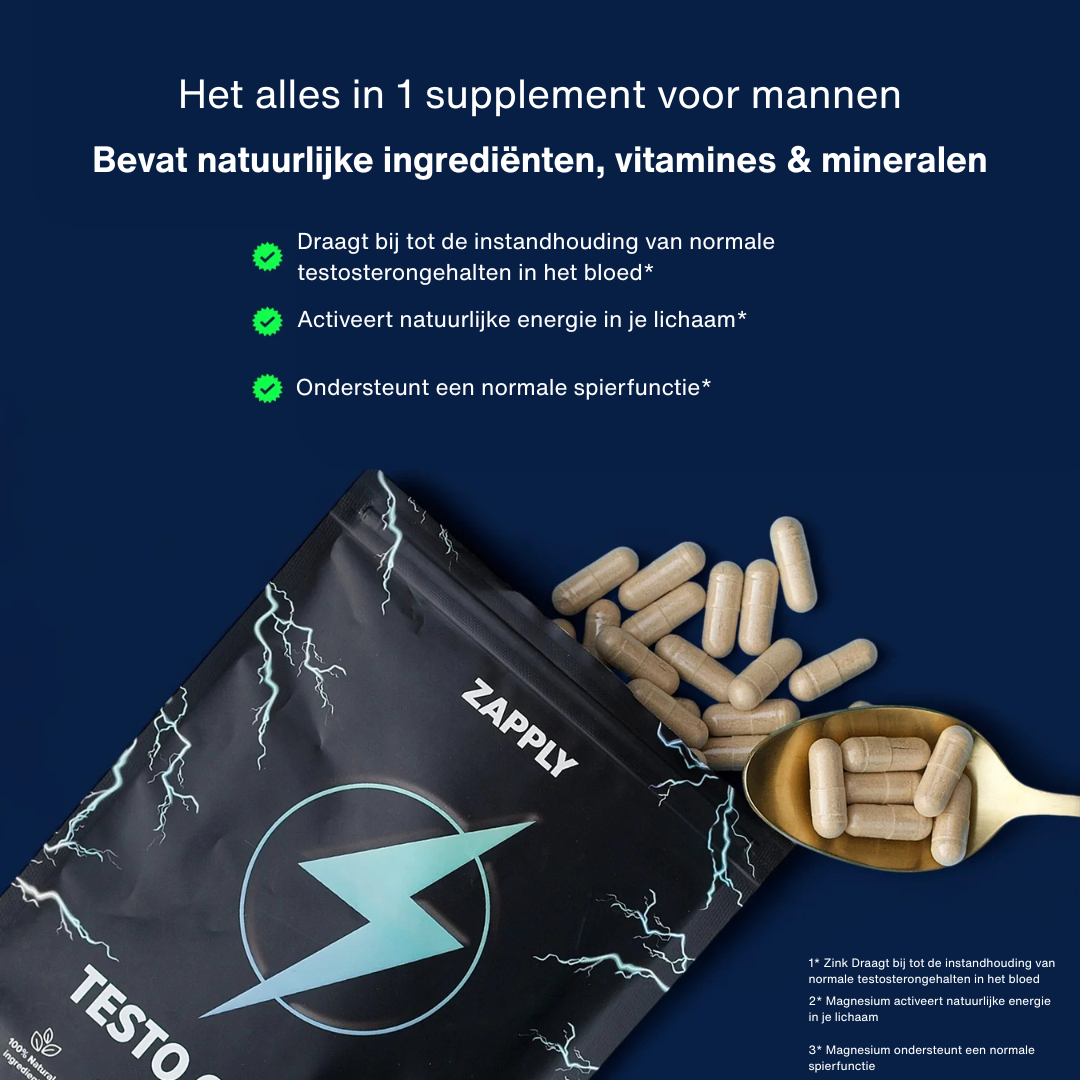 Zapply’s Ultimate Testosterone & Muscle Build Stack