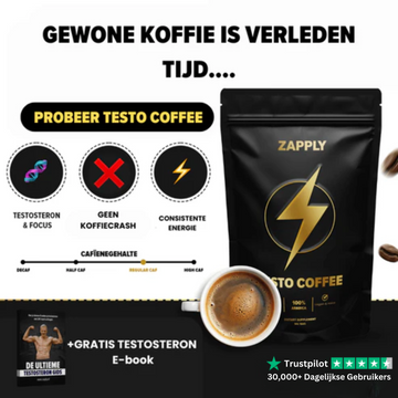 Testo Coffee 30 Serveringen + GRATIS E-BOOK